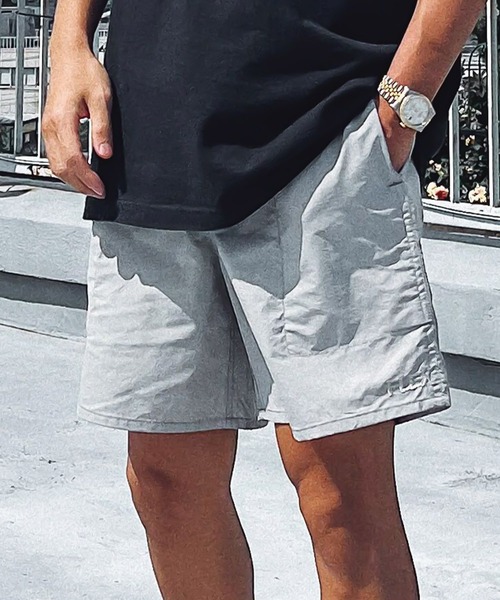 FLEX(フレックス)の「【FLEX】Nylon buggy shorts(その他パンツ・メンズ・グレー/グリーン/イエロー・MEDIUM/LARGE/SMALL)」の2枚目の写真