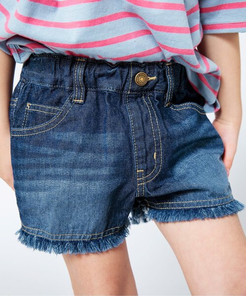 BREEZE（ブリーズ）の「フリンジショートパンツ（その他パンツ・キッズ・ラベンダー/ブルー/サックスブルー/ミント/アイボリー・120/80/90/110/140/130/100）」の4枚目の写真