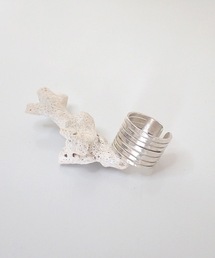 MANANAS（マナナス）の「【MANANAS 】マナナス/ Stripe Wide Ring（リング）」
