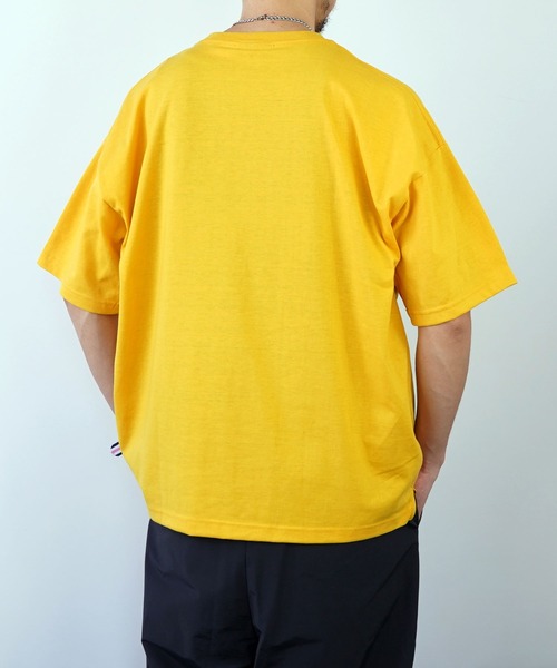 SMILEY FACE(スマイリーフェイス)の「【GROOVY STORE】SMILEY FACE サガラ刺繍Tシャツ(Tシャツ/カットソー・メンズ・インディゴブルー/ホワイト/ブラック/イエロー・L/LL/M)」の20枚目の写真