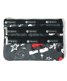LeSportsac（レスポートサック）の「3ZIP COSMETIC ディズニー100チームミッキー（ポーチ・キッズ）」