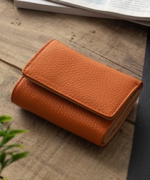 Maturi JAPAN（マトゥーリジャパン）の「イタリアンレザー パステル コンパクト 三つ折り財布（財布）」