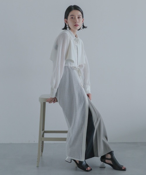 HARE（ハレ）の「レースドロストワンピース(HARE)（ワンピース