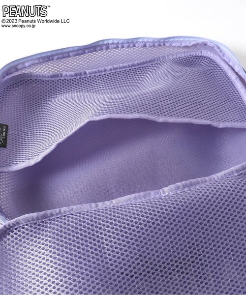 PEANUTS（ピーナッツ）の「スヌーピーメッシュポーチ（ポーチ・レディース・マルチ・FREE）」の2枚目の写真