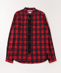 【White Mountaineering / ホワイトマウンテニアリング】FLANNEL CHECK L/S CONTRASTED SHIRT