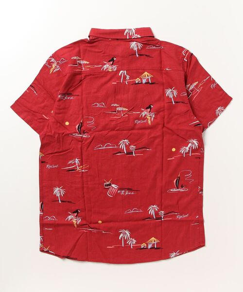 rip curl(リップカール)の「【RIPCURL(リップカール)】半袖プリントシャツ PARTY PACK S/S SHIRT(シャツ/ブラウス・メンズ・ネイビー/ナチュラル/コーラル/ブルー系その他・SMALL/X-LARGE/LARGE/MEDIUM)」の6枚目の写真
