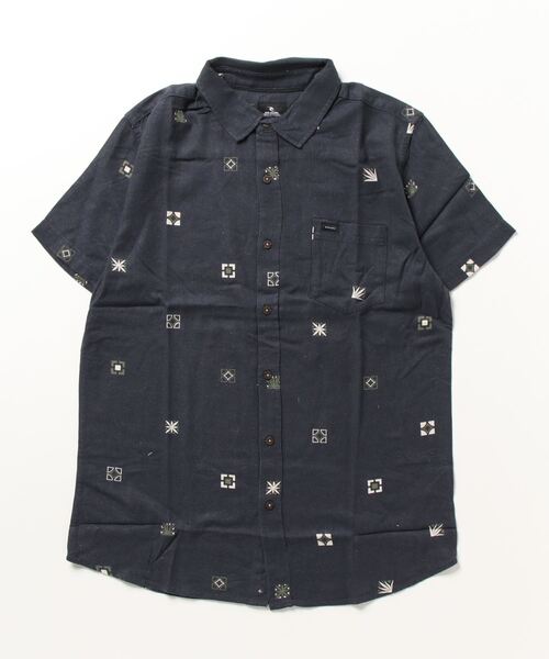 rip curl(リップカール)の「【RIPCURL(リップカール)】半袖プリントシャツ PARTY PACK S/S SHIRT(シャツ/ブラウス・メンズ・ネイビー/ナチュラル/コーラル/ブルー系その他・SMALL/X-LARGE/LARGE/MEDIUM)」の5枚目の写真