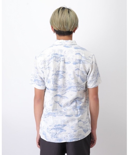 rip curl(リップカール)の「【RIPCURL(リップカール)】半袖プリントシャツ PARTY PACK S/S SHIRT(シャツ/ブラウス・メンズ・ネイビー/ナチュラル/コーラル/ブルー系その他・SMALL/X-LARGE/LARGE/MEDIUM)」の16枚目の写真