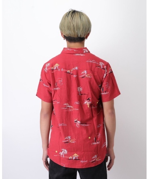rip curl(リップカール)の「【RIPCURL(リップカール)】半袖プリントシャツ PARTY PACK S/S SHIRT(シャツ/ブラウス・メンズ・ネイビー/ナチュラル/コーラル/ブルー系その他・SMALL/X-LARGE/LARGE/MEDIUM)」の20枚目の写真
