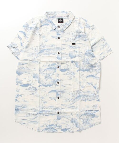 rip curl(リップカール)の「【RIPCURL(リップカール)】半袖プリントシャツ PARTY PACK S/S SHIRT(シャツ/ブラウス・メンズ・ネイビー/ナチュラル/コーラル/ブルー系その他・SMALL/X-LARGE/LARGE/MEDIUM)」の22枚目の写真