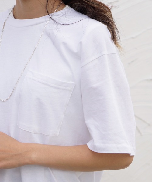 TOWN CRAFT/タウンクラフト USA MADE PACK POCKET TEEアメリカ製パックポケットT-シャツオーガニックコットン(ユニセックス)（Tシャツ/カットソー）｜TOWNCRAFT（タウンクラフト）