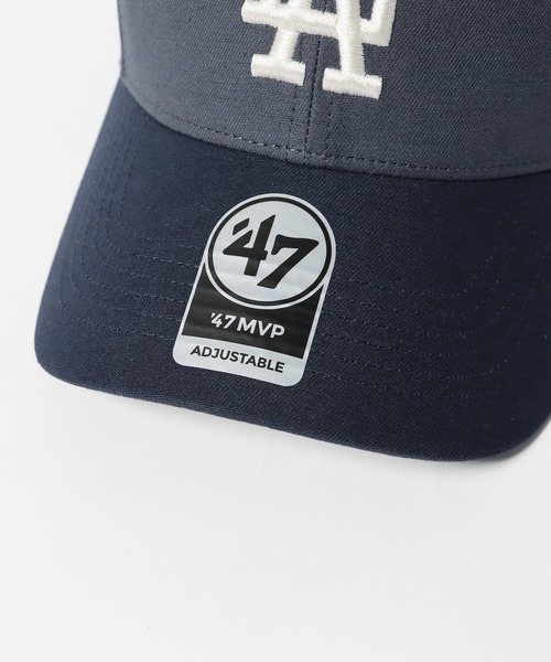 '47（フォーティーセブン）の「47BRAND/フォーティーセブンブランド Dodgers Campus ’47 MVP キャップ（キャップ・メンズ・ネイビー・FREE）」の10枚目の写真
