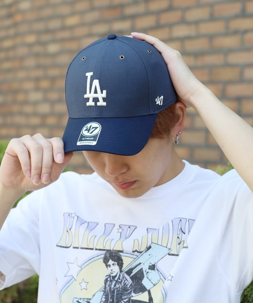 '47（フォーティーセブン）の「47BRAND/フォーティーセブンブランド Dodgers Campus ’47 MVP キャップ（キャップ・メンズ・ネイビー・FREE）」の4枚目の写真