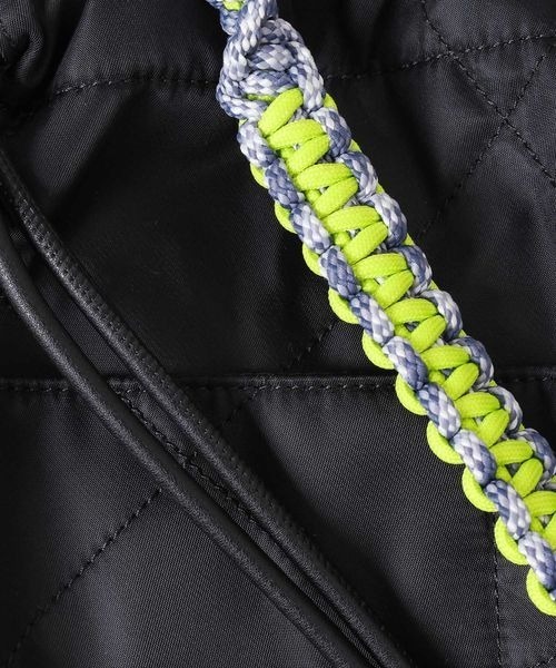 JEANASIS（ジーナシス）の「アミハンドルキンチャクBAG/908615（ショルダーバッグ・レディース・ホワイト系その他/ブラック系その他・FREE）」の10枚目の写真