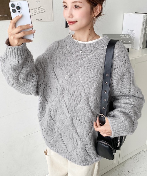 BRILL 24AW 新品 スパン モヘア コンパクト ニット プルオーバー BRILL 24AW 新品 スパン モヘア コンパクト ニット プルオーバー