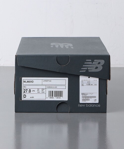 NEW BALANCE（ニューバランス）の「＜New Balance＞ ML860/スニーカー（スニーカー・メンズ・ブラック/ロイヤルブルー・27cm/27.5cm/28.5cm/26.5cm/28cm/26cm/29cm/25.5cm）」の4枚目の写真