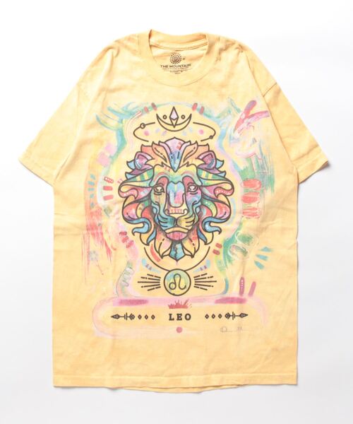 THE MOUNTAIN(�U�}�E���e��)�́yTHE MOUNTAIN�z�iUN�jTHE ZODIAC SIGN PRINT TEE(T�V���c/�J�b�g�\�[)
