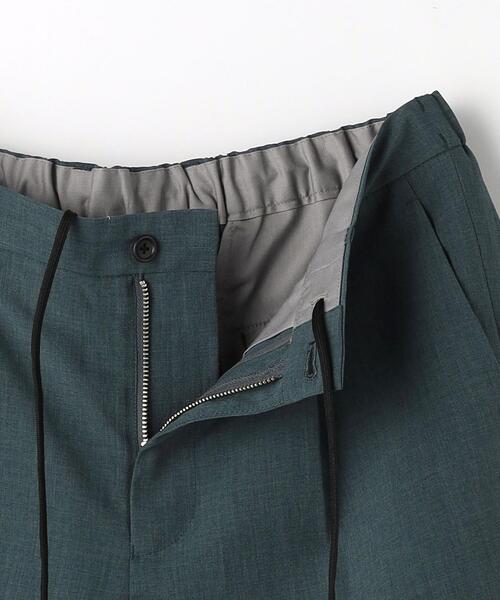 green label relaxing（グリーンレーベルリラクシング）の「ドライエステル 1プリーツ 9分丈 ユーティリティ パンツ -防シワ・吸水速乾-（その他パンツ・メンズ・ダークグリーン/ライトブルー/ベージュ・XL/M/S/L）」の12枚目の写真