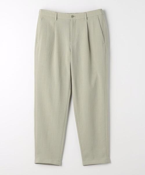 green label relaxing（グリーンレーベルリラクシング）の「ドライエステル 1プリーツ 9分丈 ユーティリティ パンツ -防シワ・吸水速乾-（その他パンツ・メンズ・ダークグリーン/ライトブルー/ベージュ・XL/M/S/L）」の15枚目の写真