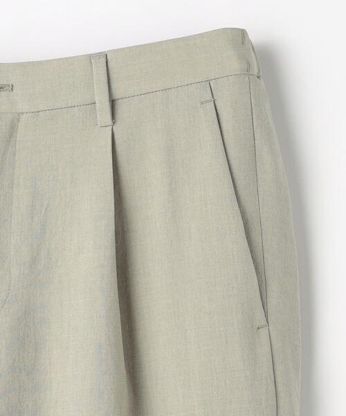 green label relaxing（グリーンレーベルリラクシング）の「ドライエステル 1プリーツ 9分丈 ユーティリティ パンツ -防シワ・吸水速乾-（その他パンツ・メンズ・ダークグリーン/ライトブルー/ベージュ・XL/M/S/L）」の17枚目の写真