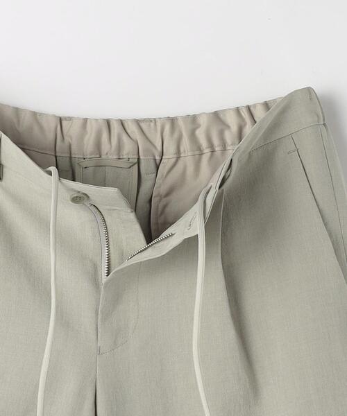 green label relaxing（グリーンレーベルリラクシング）の「ドライエステル 1プリーツ 9分丈 ユーティリティ パンツ -防シワ・吸水速乾-（その他パンツ・メンズ・ダークグリーン/ライトブルー/ベージュ・XL/M/S/L）」の18枚目の写真