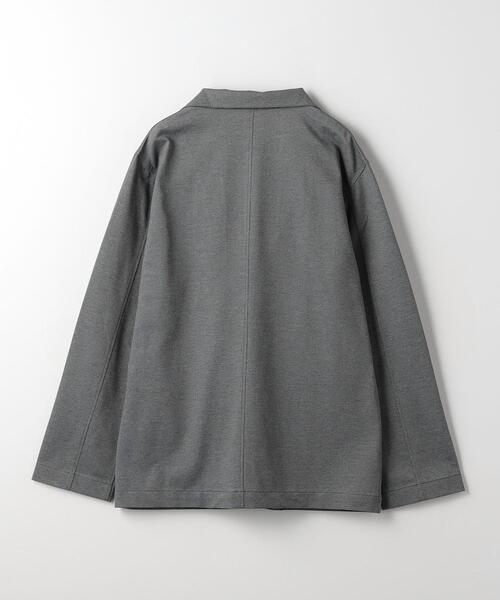 green label relaxing(グリーンレーベルリラクシング)の「DUADRY CLEAN バーズアイ ジャケット -ウォッシャブル・吸水速乾・抗菌-(テーラードジャケット・メンズ・ダークグレー/ネイビー・S/M/L/XL)」の16枚目の写真