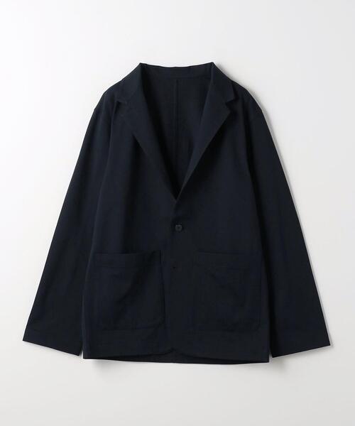 green label relaxing(グリーンレーベルリラクシング)の「DUADRY CLEAN バーズアイ ジャケット -ウォッシャブル・吸水速乾・抗菌-(テーラードジャケット・メンズ・ダークグレー/ネイビー・S/M/L/XL)」の17枚目の写真