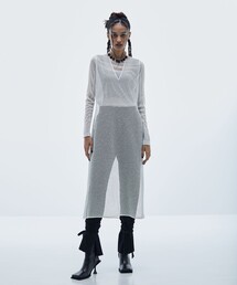 STUDIOUS | 【STUDIOUS/ステュディオス】ウエストカットアウト2WAYメッシュドレス(ワンピース)