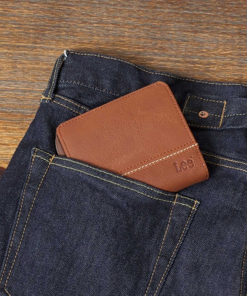Lee(リー)の「Lee/リー ラウンドファスナー 二つ折りウォレット レザー 本革 箱付き(財布・メンズ・ブラック/ブラウン/オリーブ/ダークブラウン・FREE)」の20枚目の写真