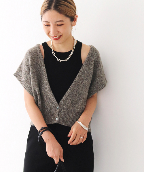 Plage OLIVETTE ニットベスト セール】《WEB限定追加》OLIVETTE ニットベスト2（ベスト