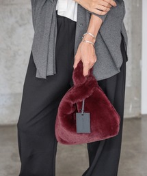 HEREIAM | 【HEREIAM】トリッキーFUR BAG(ハンドバッグ)