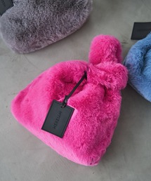 HEREIAM | 【HEREIAM】トリッキーFUR BAG(ハンドバッグ)