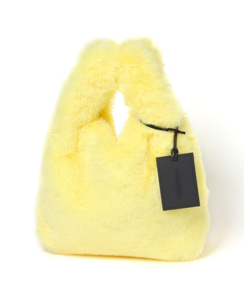 HEREIAM(ヘレイアム)の「【HEREIAM】トリッキーFUR BAG(ハンドバッグ・レディース・パープル/ブラウン系その他/ライトグレー/オレンジ/ピンク/ネイビー/スカイブルー/バイオレット/イエロー/ターコイズブルー/ブラウン系・FREE)」の21枚目の写真