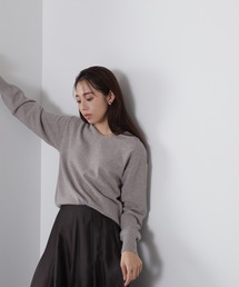 NATURAL BEAUTY BASIC | ◇ＦＯＸ混ジェントリーニットシリーズ(ニット/セーター)