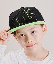 DC | DC/ディーシー 23 KD DOUBLEUP SNAPBACK23 キッズ ダブルアップ スナップバック キャップ 帽子 スケートボード 親子コーデ フラットバイザー YCP234625(キャップ)