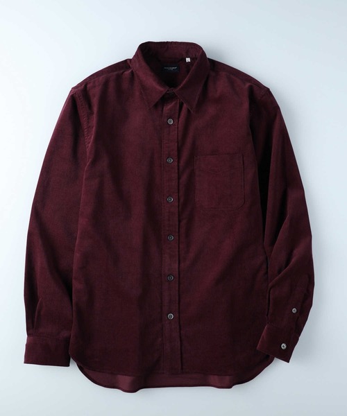 BACK NUMBER(バックナンバー)の「【BACK NUMBER】【エクストラサーモ】コーデュロイシャツ(シャツ/ブラウス・メンズ・ネイビー/ワイン/ダークベージュ・M/L/XL)」の15枚目の写真