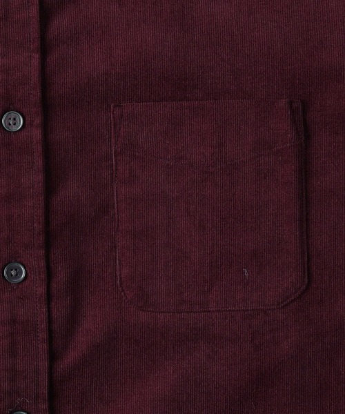 BACK NUMBER(バックナンバー)の「【BACK NUMBER】【エクストラサーモ】コーデュロイシャツ(シャツ/ブラウス・メンズ・ネイビー/ワイン/ダークベージュ・M/L/XL)」の17枚目の写真