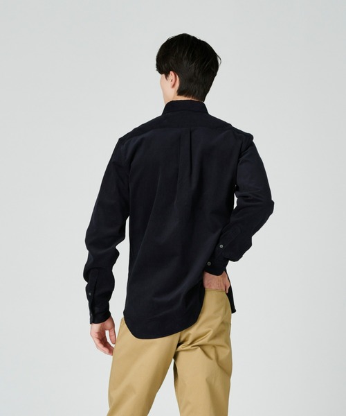 BACK NUMBER(バックナンバー)の「【BACK NUMBER】【エクストラサーモ】コーデュロイシャツ(シャツ/ブラウス・メンズ・ネイビー/ワイン/ダークベージュ・M/L/XL)」の9枚目の写真