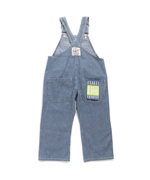 BREEZE（ブリーズ）の「【リンクコーデ可能】シェフサロペット（サロペット/オーバーオール・キッズ・その他10/キナリ/インディゴブルー・90/100/110/120）」の12枚目の写真