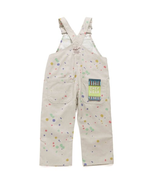 BREEZE（ブリーズ）の「【リンクコーデ可能】シェフサロペット（サロペット/オーバーオール・キッズ・その他10/キナリ/インディゴブルー・90/100/110/120）」の13枚目の写真