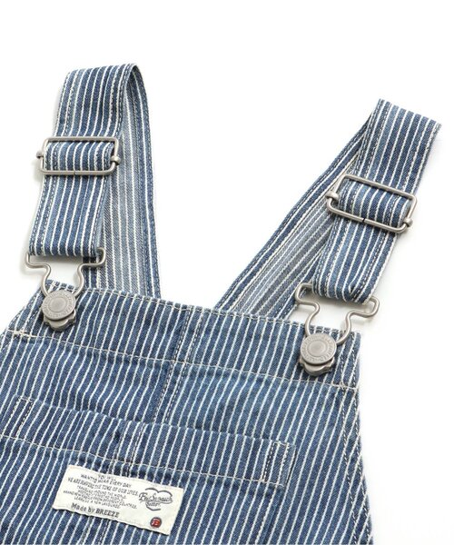 BREEZE（ブリーズ）の「【リンクコーデ可能】シェフサロペット（サロペット/オーバーオール・キッズ・その他10/キナリ/インディゴブルー・90/100/110/120）」の14枚目の写真