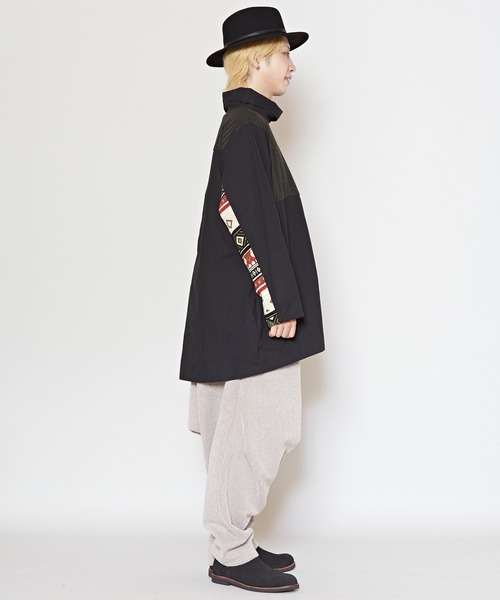 チャイハネ（チャイハネ）の「【チャイハネ】ノマユパッチワークMEN'Sトップス（その他トップス・メンズ・ブラウン/ブラック/ブルーグリーン/カーキ/ダークグリーン/ホワイト系その他・FREE）」の10枚目の写真