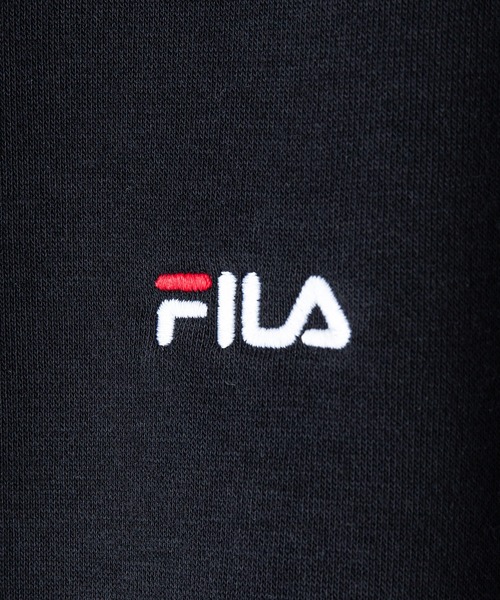 FILA(フィラ)の「【FILA/フィラ】ワンポイントロゴ刺繍 裏起毛クルーネックトレーナー(スウェット・メンズ・杢グレー/ホワイト/グリーン/ブラック・LARGE/MEDIUM/X-LARGE)」の22枚目の写真