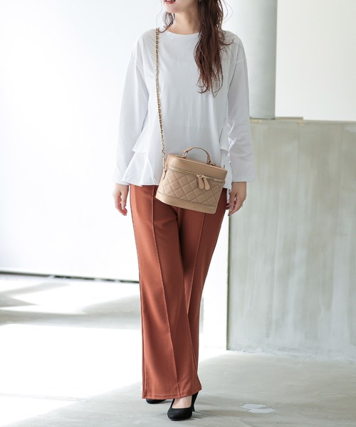 ALTROSE(アルトローズ)の「キルティング ショルダーバッグ 3WAYBAG バニティ II 2WAY バニティバッグ(ショルダーバッグ・レディース・ブルー/ベージュ/ブラック/ピンク・FREE)」の12枚目の写真