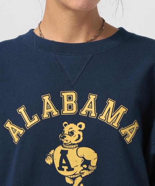 Russell Athletic（ラッセルアスレティック）の「【RUSSELL ATHLETIC (ラッセルアスレティック）】別注クルーネックプルオーバー（スウェット・レディース・ライトブルー/チャコール/ネイビー・FREE）」の16枚目の写真