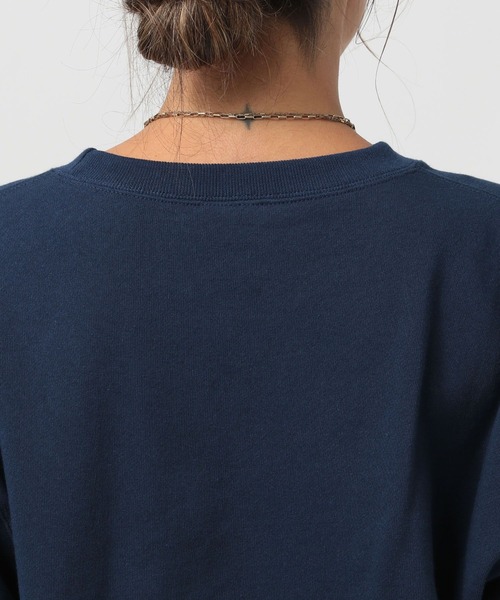 Russell Athletic（ラッセルアスレティック）の「【RUSSELL ATHLETIC (ラッセルアスレティック）】別注クルーネックプルオーバー（スウェット・レディース・ライトブルー/チャコール/ネイビー・FREE）」の19枚目の写真