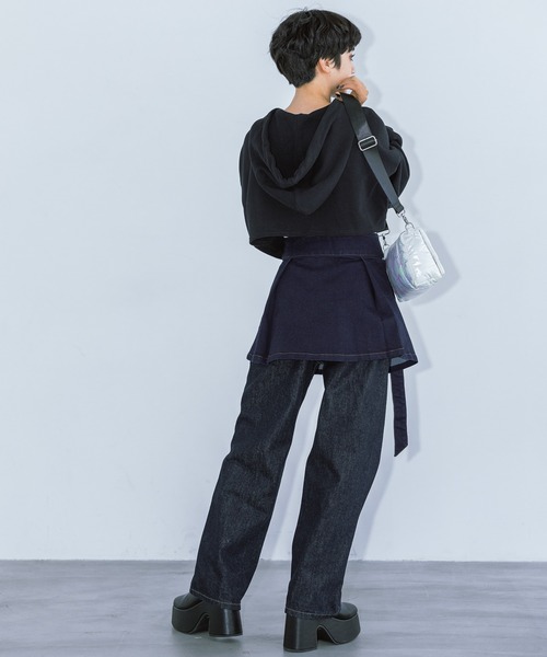 PAGEBOY（ページボーイ）の「ﾍﾟﾌﾟﾗﾑﾍﾞﾙﾄ（ベルト・レディース・ブラック/ネイビー・FREE）」の9枚目の写真