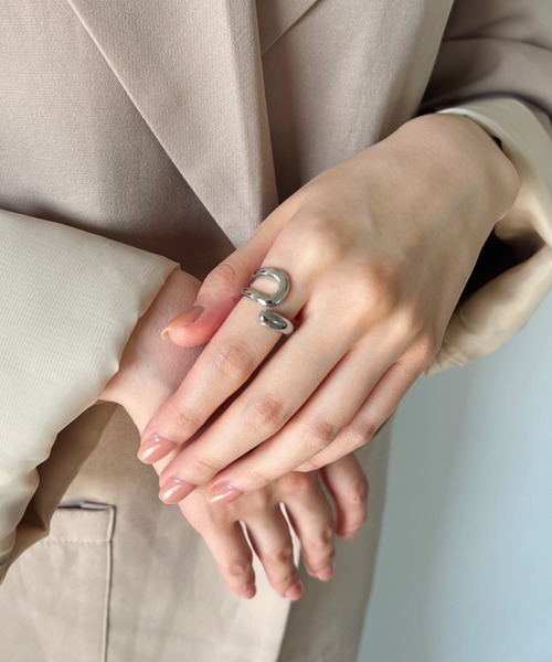 ロウン ソウルファンミーティング 公式MD PETAL RING 指輪 aespaニンニン☆関税込☆museeart☆Crossangle flower miss ring