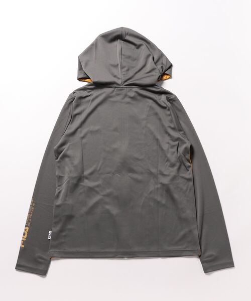 FILA（フィラ）の「《FILA》ｴﾝﾎﾞｽｷﾘｶｴｼﾞｯﾌﾟﾊﾟｰｶｰ FL6746（パーカー・レディース・ブラック/ネイビー/ピンク/チャコール・LL/L/M）」の5枚目の写真