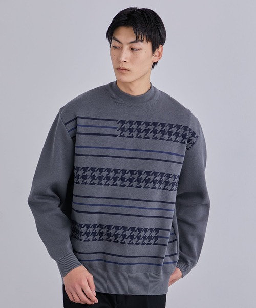 EC限定】アソートパターン モックネックニット（ニット/セーター